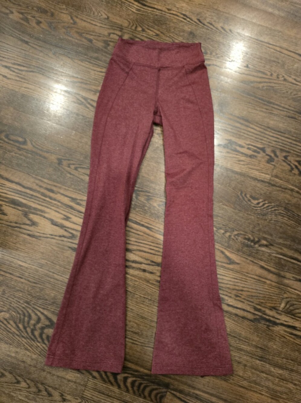 Softy Suedey Split-Hem High-Rise Mini-Flare Pant, 6